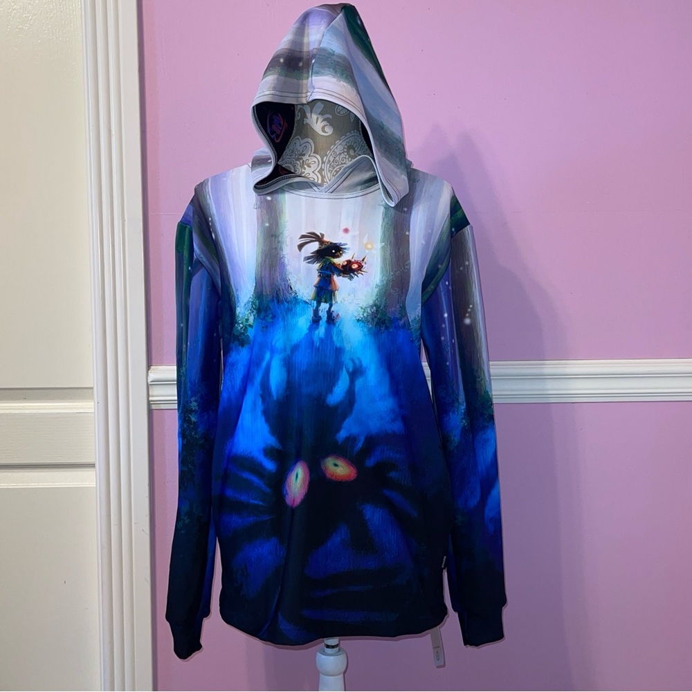 Blackmilk legend of Zelda majoras mask skull kid jacket hoodie sweater goth